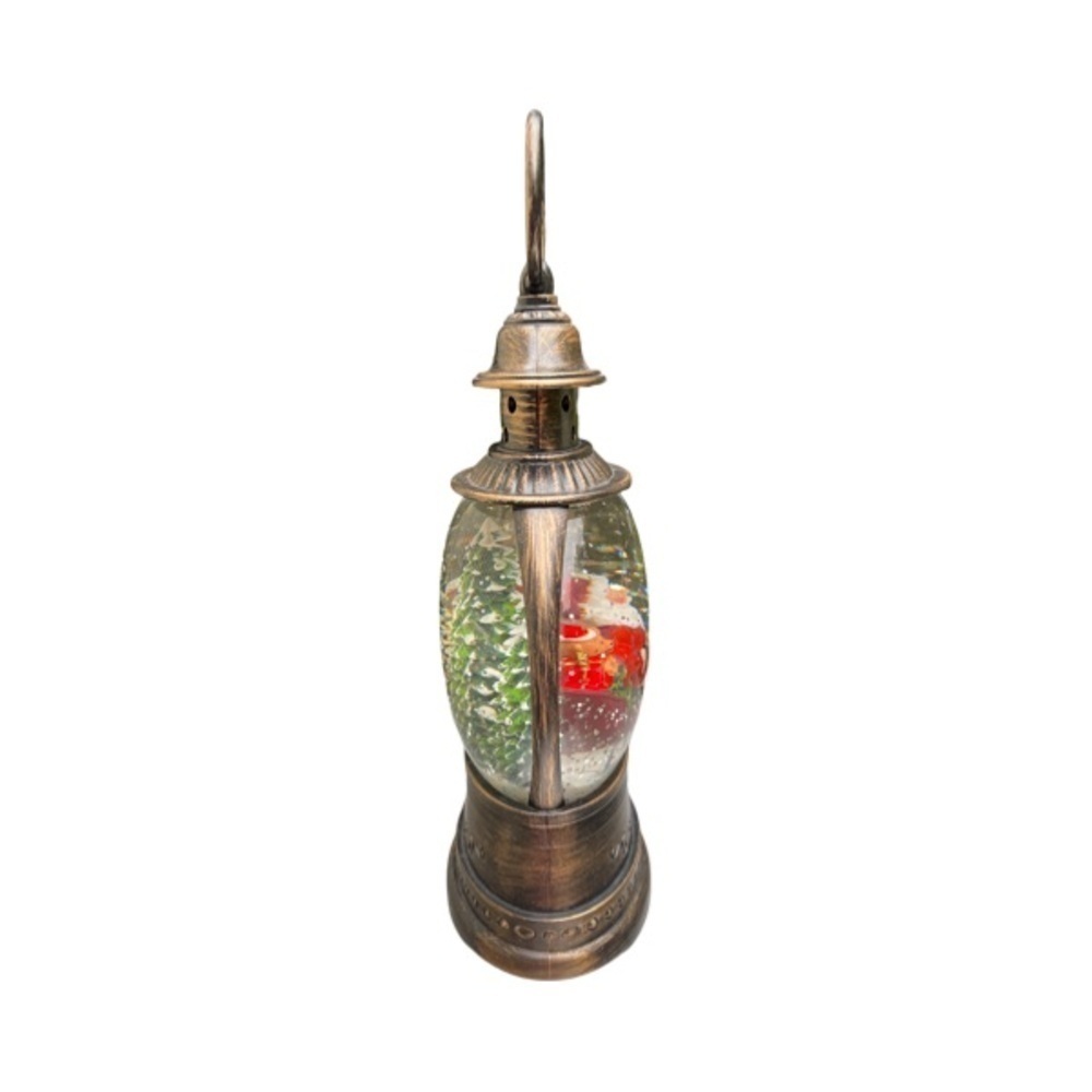 Melrose Santa Snow Globe Lantern - Picture 5 of 8